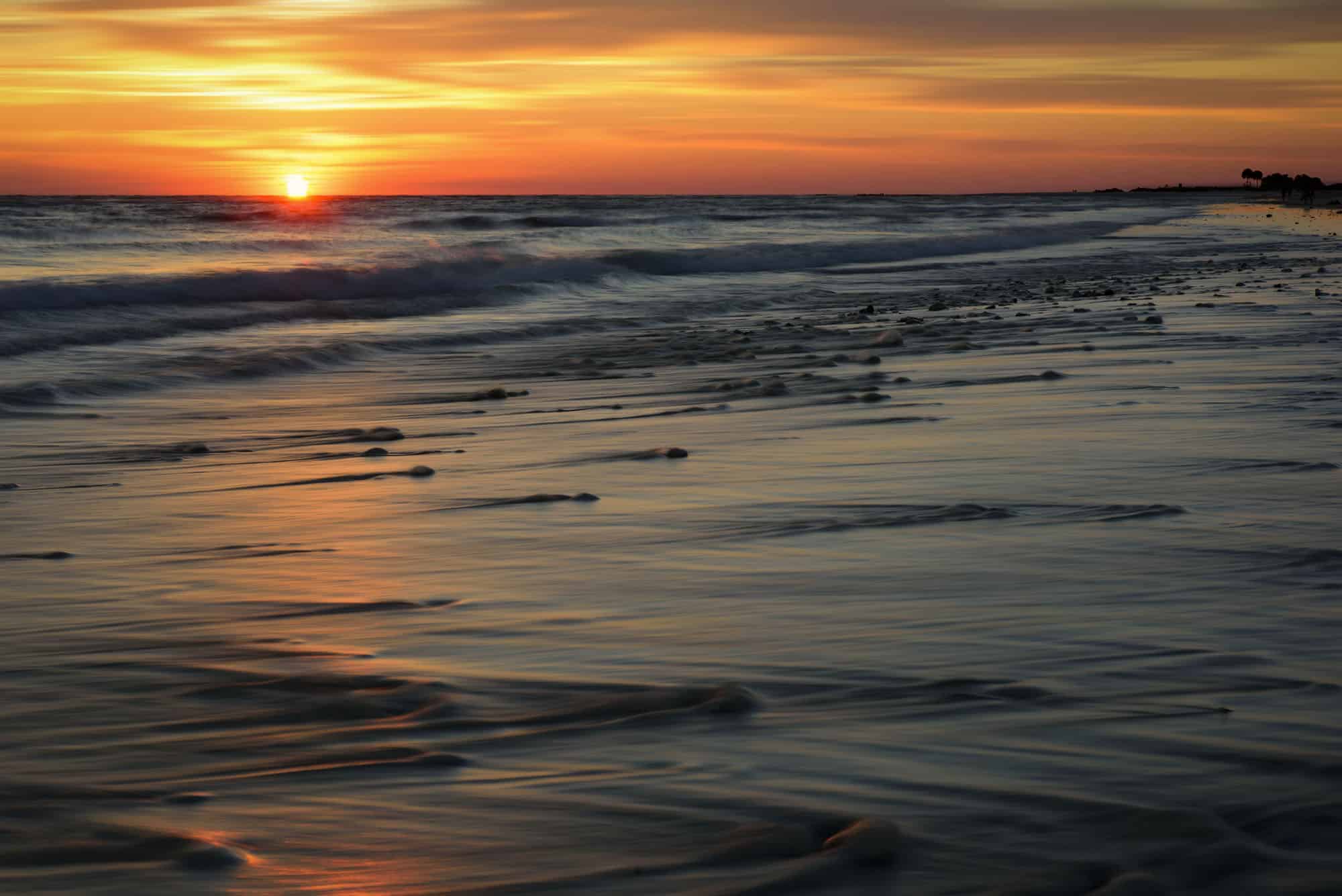 Beach Sunset – Painting or Long Exposure Photo?