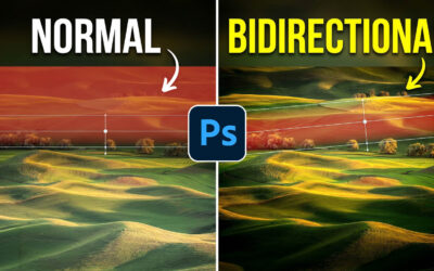 New Feature – Photoshop Adds Bidirectional Gradient Masks
